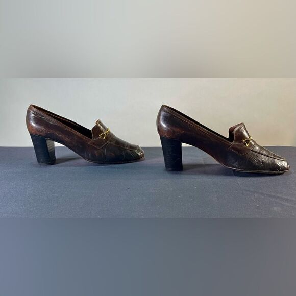 GUCCI - Vintage Leather Loafer - Picture 6 of 10